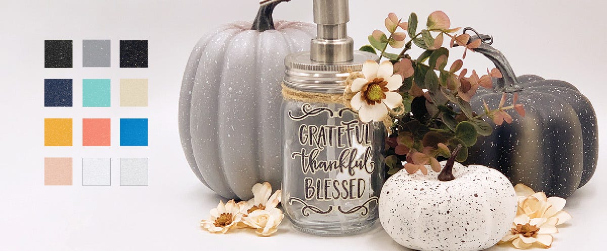 Using ORACAL 851 Sparkling Glitter Metallic